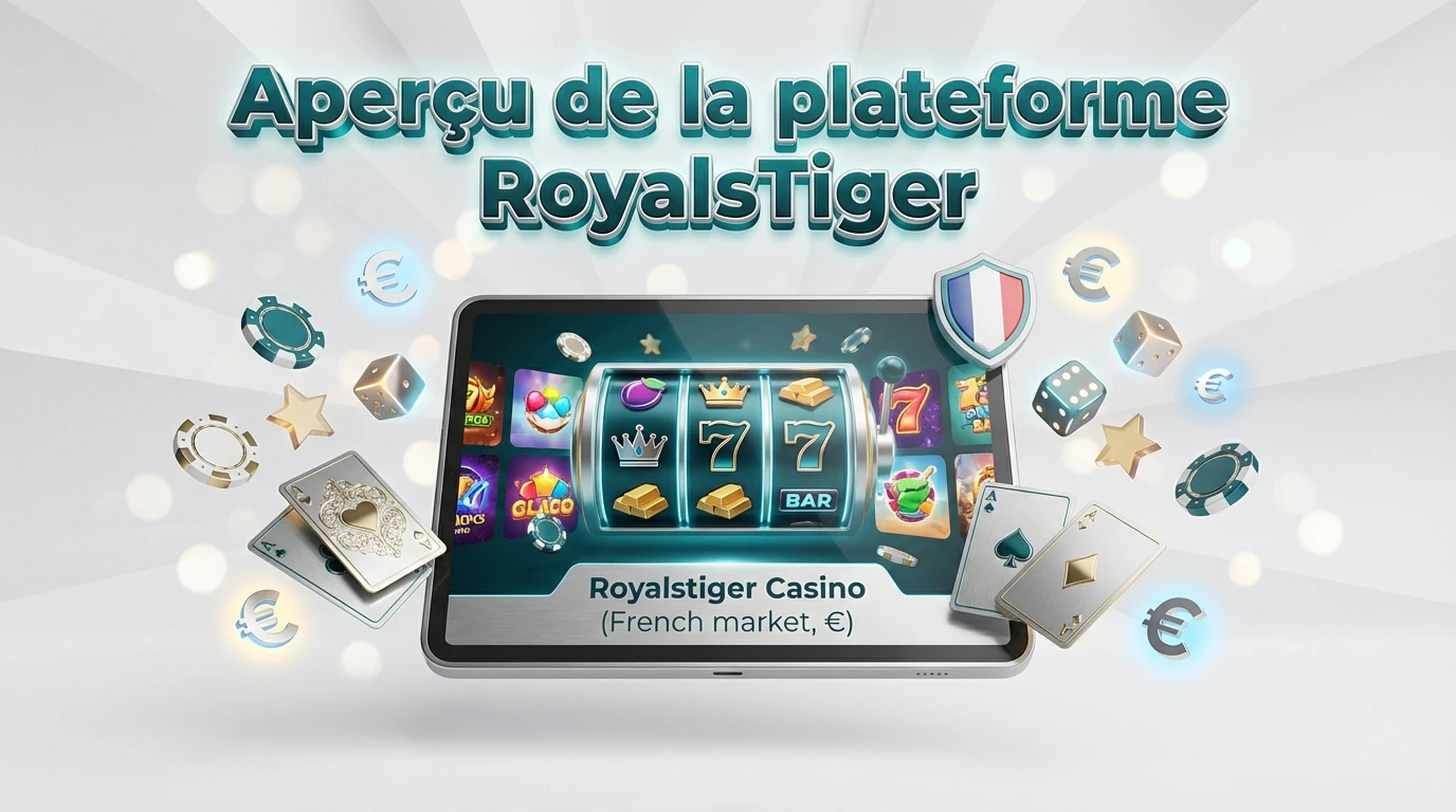 Aperçu de la plateforme RoyalsTiger